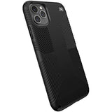 Speck Products Presidio2 Grip Case, Compatible with iPhone 11 PRO Max, Black/Black/Black/White