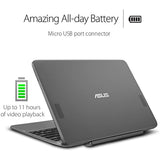 ASUS Transformer Book T101HA-C4-GR 10.1-Inch 2-in-1 Ultraportable Laptop with Intel Core X5 1.44 GHz 4GB 64GB HD Windows 10 Touchscreen, Gray
