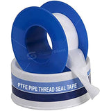 Supply Giant I33-5 PTFE Thread Seal Tape for Plumbers, White 1/2 Inch x 520 Inch (Pack of 5 Rolls), 216 Foot