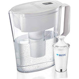 Brita SOHO White 5 cup Water Pitcher, 11.1 x 9.5 x 4.6", White