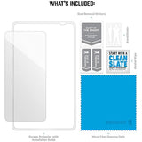 BodyGuardz - Pure Arc Ultra-Thin Tempered Glass Screen Protector for Samsung Galaxy S9