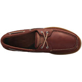 Sperry Mens Mako 2-Eye Boat Shoe, Tan, 11