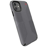 Speck Products Presidio2 Grip Case, Compatible with iPhone 11, Graphite Grey/Cathedral Grey/Black/Blood Red