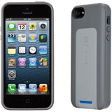 Speck Products SmartFlex View Case for iPhone 5 & 5S - Graphite Grey/Light Graphite Grey/Cobalt Blue
