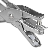 Staples 146308 1-Hole Punch 5 Sheet Capacity Silver (10573-Cc)