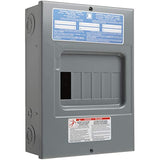 Square D - HOM612L100SCP Homeline Load Center with Cover, 100-Amp Fixed Main Lugs, 1-Phase, 6-Space, 12-Circuit, Indoor