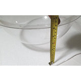 SUPREMETECH Acrylic Dome/Plastic Hemisphere - Clear - 12" Diameter, 3/4" Flange with Pre-Drilled Holes