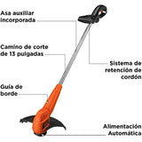 BLACK+DECKER String Trimmer, Electric Automatic Feed, 13-Inch, 4.4-Amp (ST7700)