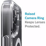 Speck Products Presidio Perfect Clear + MagSafe iPhone 12 Pro Max Case, Clear/Clear