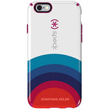 Speck Products CandyShell Inked Jonathan Adler Cell Phone Case for iPhone 6/6S - Retail Packaging - Sunrise/Lipstick Glossy