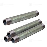 Supply Giant OQHM1080-4 Steel Nipple Pipe Galvanized, 1" x 8"