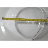 SUPREMETECH Acrylic Dome/Plastic Hemisphere - Clear - 12" Diameter, 3/4" Flange with Pre-Drilled Holes