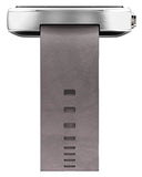 Motorola Moto 360 - Stone Grey Leather Smart Watch