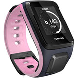 TomTom Spark Music, GPS Fitness Watch + 3GB Music Storage (Small, Sky Captain/Pink)