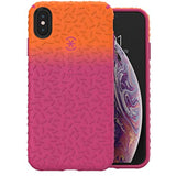 Speck Products iPhone Xs Max Case, CandyShell Fit, Pumpkin Orange Ombre Berry Pink