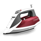 Black+Decker Vitessa Advanced Steam Stainless Soleplate Cranberry Iron, Red