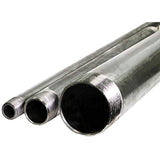 Supply Giant QDHM1048 48" Long Pre-Cut Galvanized Pipe with 1" Nominal Size Diameter