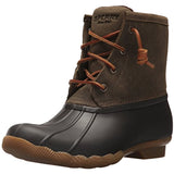 Sperry Women's Saltwater Boots, BROWN/OLIVE, 10 Medium