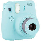 Fujifilm Instax Mini 9 Instant Camera - Ice Blue, 2.7x4.7x4.6 (Instax Mini 9 - Ice Blue)