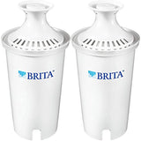Brita Standard Water Filter, Standard Replacement Filters for Pitchers and Dispensers, BPA Free, 2 Count