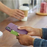 Speck Products Presidio Wallet iPhone Xs/iPhone X Case, Cabbage Purple/Vintage Purple