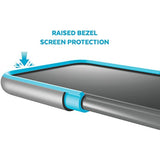 Speck Products Presidio Grip Case for iPhone XS/iPhone X, Surf Teal/Mykonos Blue