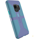 Speck Products Compatible Phone Case for Samsung Galaxy S9, Candyshell Grip Case, Wisteria Purple/Mykonos Blue (106215-C008)