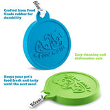 Boshel Cat Food Lid – 2 Pack - Silicone Dog Food Can Lids - Dog Food Cover and Cat Food Cover - Dog Food Lid Fits 3 Pet Food Can Sizes – Pet Food Can Covers, Use for Dog Food Top and Cat Food Lids