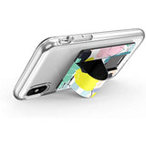 Speck Products GrabTab Cell Phone Holder and Stand, Works With Most Cell Phones, Cases, PaintSplatter Lime