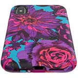 Speck Products Presidio Inked iPhone Xs/iPhone X Case, Hyperbloom/Lipstick Pink