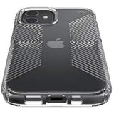 Speck Products Presidio Perfect-Clear Grip iPhone 12, iPhone 12 Pro Case, Clear/Clear
