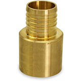 Supply Giant QTGB1034-OM Female Sweat Adapter x PEX Barb Pipe Fitting 1" x 3/4'' Brass, 40
