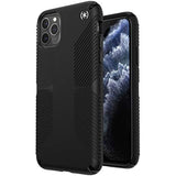 Speck Products Presidio2 Grip Case, Compatible with iPhone 11 PRO Max, Black/Black/Black/White