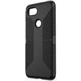 Speck Products Google Pixel 3a XL Case, Presidio Grip, Black/Black, 126054-1050