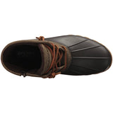 Sperry Womens Saltwater Boots, Brown/Olive, 6