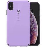Speck Products iPhone XS Max Case, CandyShell, Aster Purple/Slate Grey