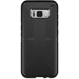 Speck Products Presidio Grip Cell Phone Case for Samsung Galaxy S8 Plus - Black/Black