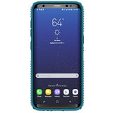 Speck Products Presidio Grip Cell Phone Case for Samsung Galaxy S8 Plus - Robin Egg Blue/Tide Blue