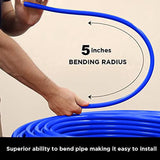 Supply Giant QGX-C1300 PEX Tubing for Potable Water, Non-Barrier Pipe 1 in. X 300 Feet, Blue, 300'