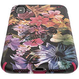 Speck Products Presidio Inked iPhone Xs Max Case, DigitalFloral/Cerise Red