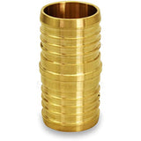 Supply Giant FQDQ0012-10 X PEX Straight Coupling Barb Pipe Fitting, 1/2'', Brass (10 Pack)