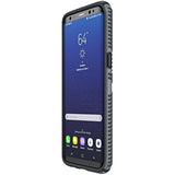 Speck Products Presidio Grip Cell Phone Case for Samsung Galaxy S8 Plus - Graphite Grey/Charcoal Grey