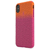 Speck Products iPhone Xs Max Case, CandyShell Fit, Pumpkin Orange Ombre Berry Pink