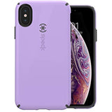 Speck Products iPhone Xs/iPhone X Case, CandyShell, Aster Purple/Slate Grey