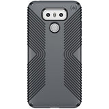 Speck Products Presidio Grip Cell Phone Case for LG G6 - Graphite Grey/Charcoal Grey