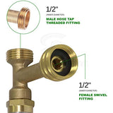 SUPPLY GIANT IBXN0056 Hose Bib Hammer Arrestor, 3/4", Copper