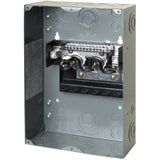 Square D - HOM612L100SCP Homeline Load Center with Cover, 100-Amp Fixed Main Lugs, 1-Phase, 6-Space, 12-Circuit, Indoor