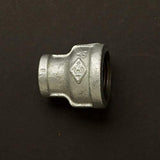 Supply Giant HNSD0564 3/4 X 3/8 Galvanized Malleable Iron Reducing Coupling, 3/4 in. x 3/8 in, Chrome