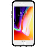 Speck Products iPhone SE (2022)| iPhone SE (2020)| iPhone 8| iPhone 7 Presidio Show Case, Show Off Your Phone and Stay Protected with IMPACTIUM 10-Feet Drop Protection, Clear/Black