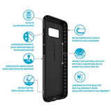 Speck Products Presidio Grip Cell Phone Case for Samsung Galaxy S8 Plus (S8+) - Marine Blue/Twilight Blue